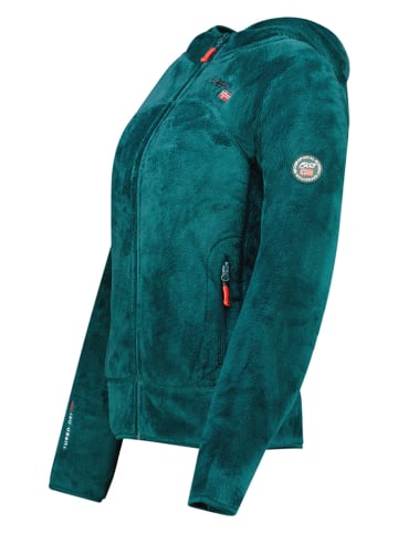 Geographical Norway Fleecejacke "Upalood" in Grün