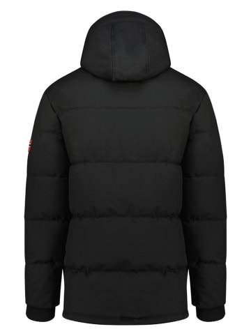 Geographical Norway Kurtka pikowana "Albert" w kolorze czarnym
