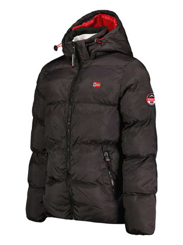 Geographical Norway Doorgestikte jas "Ancelo" zwart