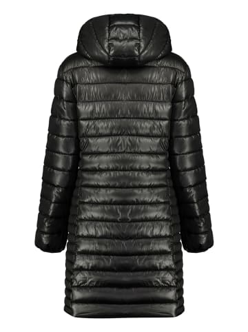 Geographical Norway Doorgestikte mantel "Annecy" zwart