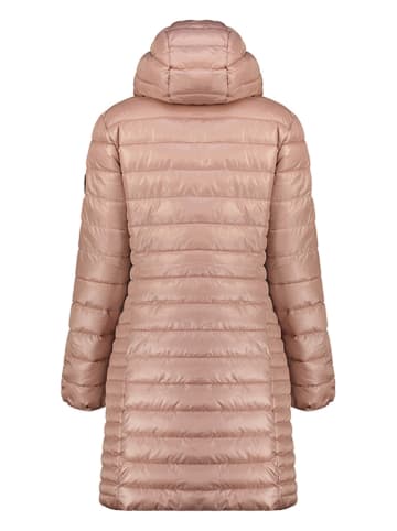 Geographical Norway Płaszcz pikowany "Annecy" w kolorze różowym