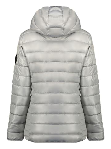 Geographical Norway Doorgestikte jas "Annecy" grijs