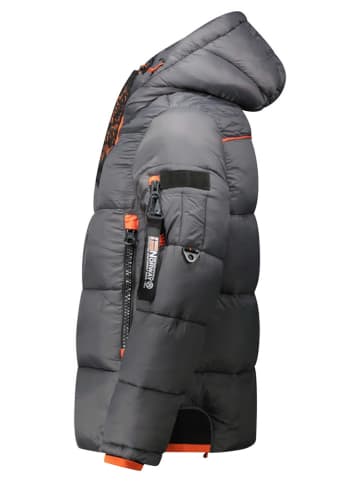 Geographical Norway Kurtka pikowana "Calix" w kolorze szarym