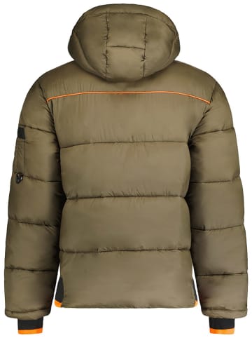 Geographical Norway Doorgestikte jas "Calix" kaki