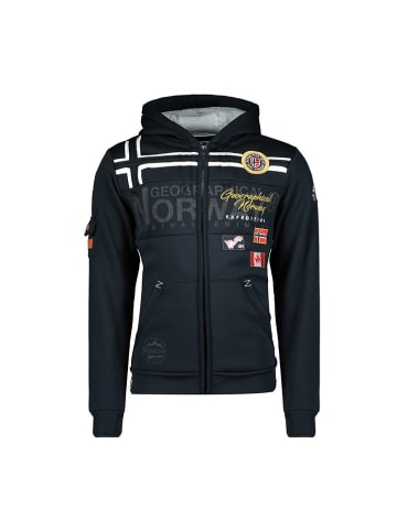 Geographical Norway Bluza "Garadock" w kolorze granatowym