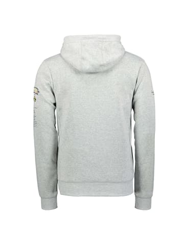 Geographical Norway Hoodie "Gymclass" in Grau