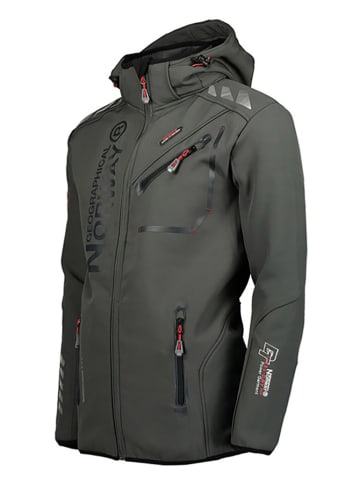 Geographical Norway Softshelljas "Royaute" antraciet