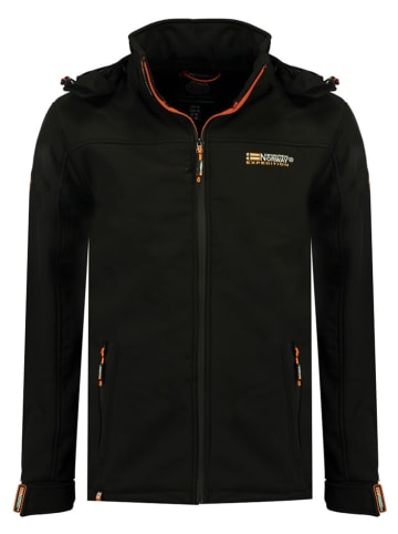 Geographical Norway Kurtka softshellowa "Takeni" w kolorze czarnym