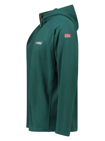 Geographical Norway Fleecejacke "Tugood" in Grün