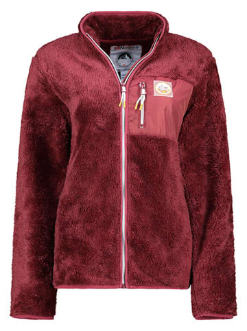 Geographical Norway Fleecejacke "Precious" in Bordeaux