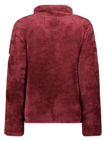 Geographical Norway Fleece vest "Precious" bordeaux