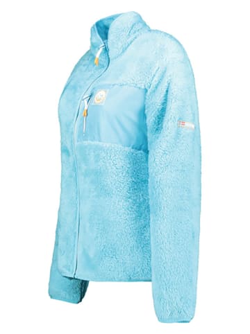 Geographical Norway Fleece vest "Precious" lichtblauw