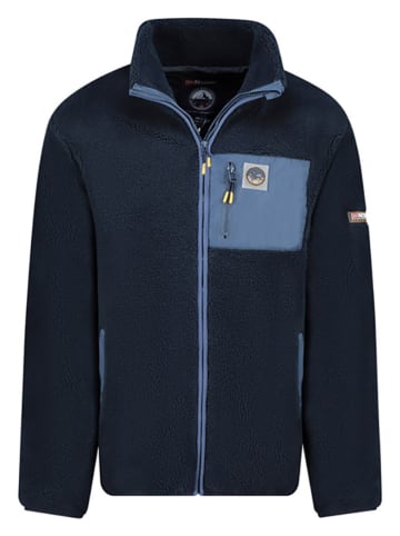 Geographical Norway Fleece vest "Urock" donkerblauw