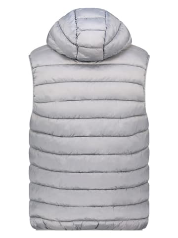 Geographical Norway Kamizelka pikowana "Vamigolor" w kolorze szarym