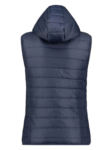 Geographical Norway Doorgestikte bodywarmer "Vatika" donkerblauw