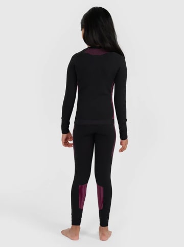 4F 2-delige thermo-ondergoed set zwart