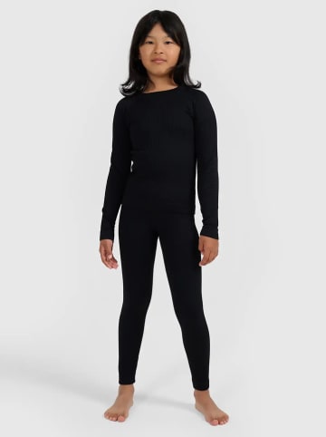 4F 2-delige thermo-ondergoed set zwart