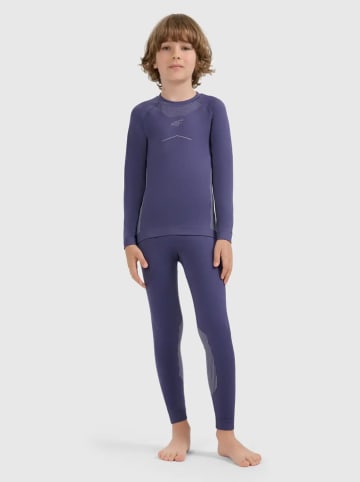 4F 2-delige thermo-ondergoed set blauw