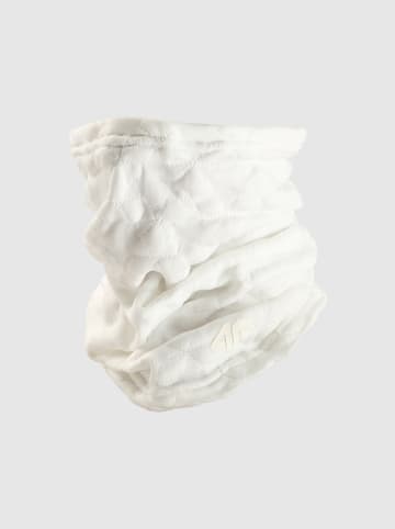 4F Szal-koło w kolorze białym