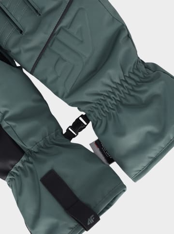 4F Ski-/ Snowboardfingerhandschuhe in Grün