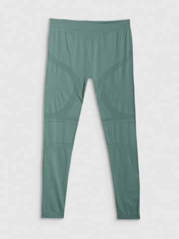 4F Kalesony termiczne w kolorze zielonym