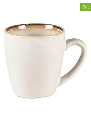 Bitz 6er-Set: Tassen in Creme - 190 ml