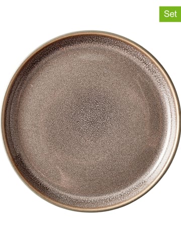 Bitz 6-delige set: broodborden "Gastro" grijs - Ø 17 cm