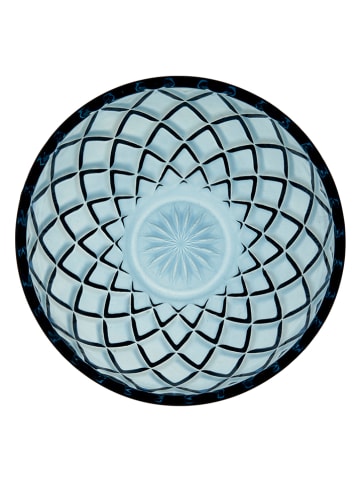 Lyngby Glas Miski (4 szt.) "Sorrento" w kolorze niebieskim - Ø 12 cm