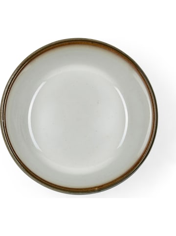 Bitz 4-delige set: mueslikommen crème/grijs - Ø 14 cm