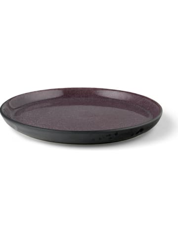 Bitz 6er-Set: Dessertteller "Gastro" in Lila/ Schwarz - Ø 21 cm