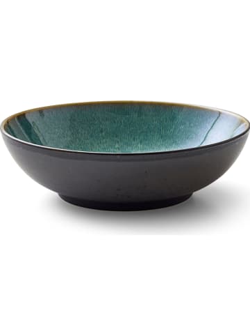 Bitz Salatschüssel in Grün/ Schwarz - Ø 24 cm