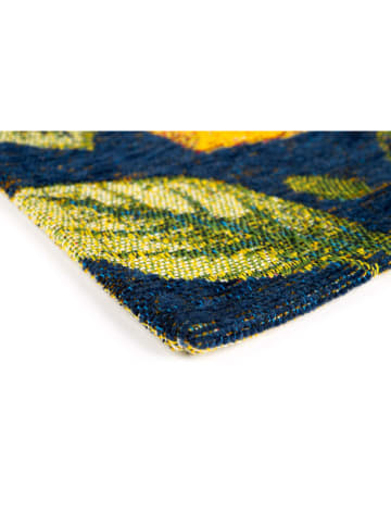 EXCELSA Dywan "Boboli" w kolorze granatowo-żółtym - 165 x 110 cm