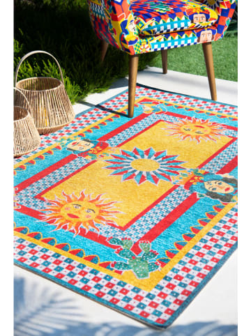 EXCELSA Chodnik "Sicilian Rhapsody" ze wzorem - 165 x 110 cm