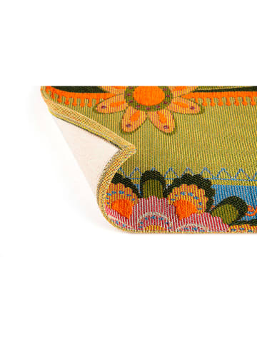 Trendy Kitchen by EXCÉLSA Indoor-Läufer in Grün/ Gelb - (L)180 x (B)55 cm