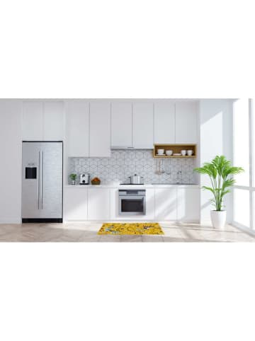 EXCELSA Indoor-Läufer "Mexican Flowers" in Gelb - (L)75 x (B)45 cm