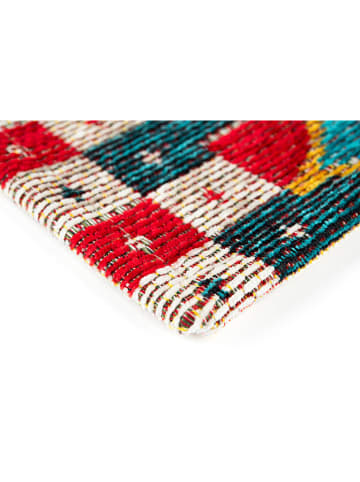 Trendy Kitchen by EXCÉLSA Indoorloper "Sicilian Rhapsody" rood/turquoise - (L)180 x (B)55 cm