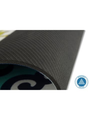 EXCELSA Badvorleger "Amalfi" in Blau - (L)52 x (B)80 cm