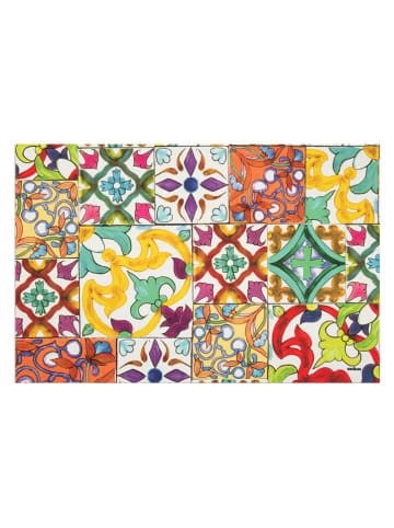 EXCELSA Dywanik łazienkowy "Lisbona" ze wzorem - 52 x 80 cm