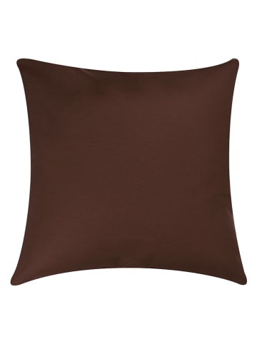 Trendy Kitchen by EXCÉLSA Poduszka "Fuji" w kolorze pomarańczowo-jasnobrązowym - 45 x 45 cm