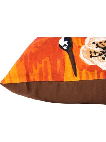 Trendy Kitchen by EXCÉLSA Kissen "Fuji" in Hellbraun/ Orange - (L)45 x (B)45 cm
