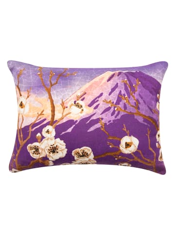 Trendy Kitchen by EXCÉLSA Kussen "Fuji" paars/lichtroze - (L)50 x (B)40 cm