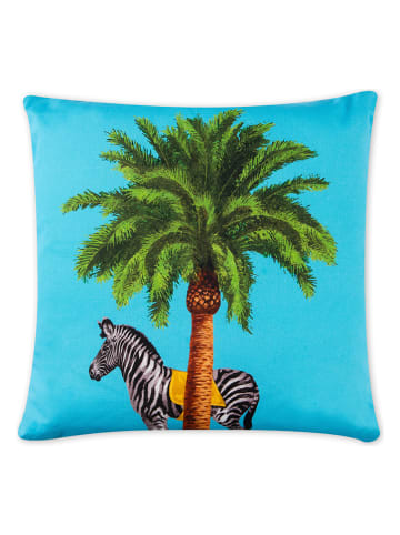 Trendy Kitchen by EXCÉLSA Poduszka "Le Cirque du Marrakech" w kolorze turkusowym - 45 x 45 cm