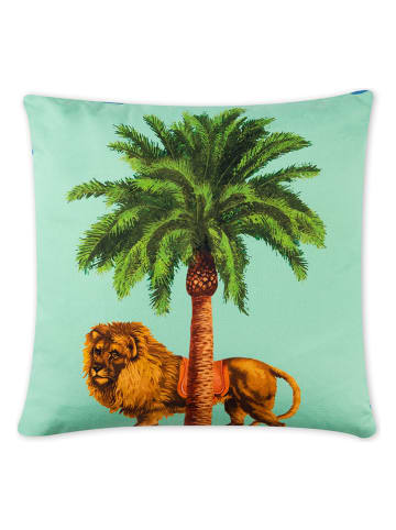 Trendy Kitchen by EXCÉLSA Kissen "Le Cirque du Marrakech" in Hellblau - (L)45 x (B)45 cm