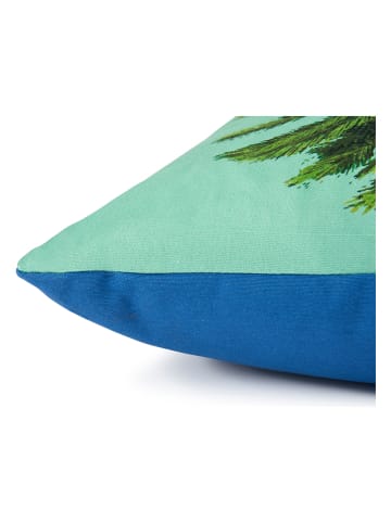 Trendy Kitchen by EXCÉLSA Poduszka "Le Cirque du Marrakech" w kolorze błękitnym - 45 x 45 cm