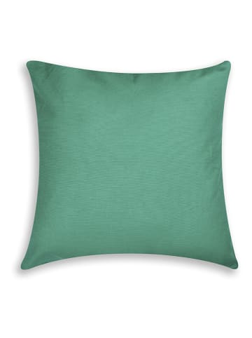 Trendy Kitchen by EXCÉLSA Poduszka "Kimono" w kolorze zielonym ze wzorem - 45 x 45 cm