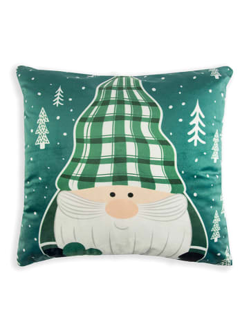 Trendy Kitchen by EXCÉLSA Kissen "Green Winter" in Grün - (B)45 x (H)45 cm