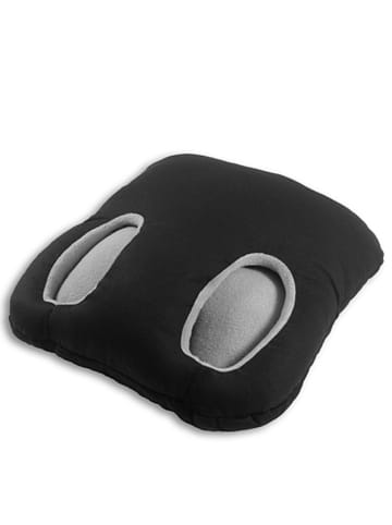 Leschi Fuß-Muff "Square" in Schwarz - (B)32 x (L)32 cm