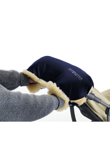 Hofbrucker Kinderwagen-Muff in Dunkelblau - (L)55 x (B)24 cm