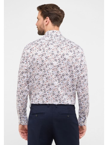 Eterna Hemd - Modern fit - in Beige/ Braun