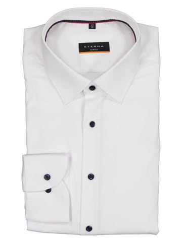 Eterna Blouse - slim fit - wit